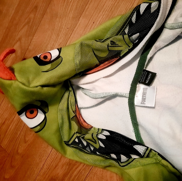 SOLD Fortnite Boys Hoodie Full Face Cover- Small/ Medium - Picture 3 of 12